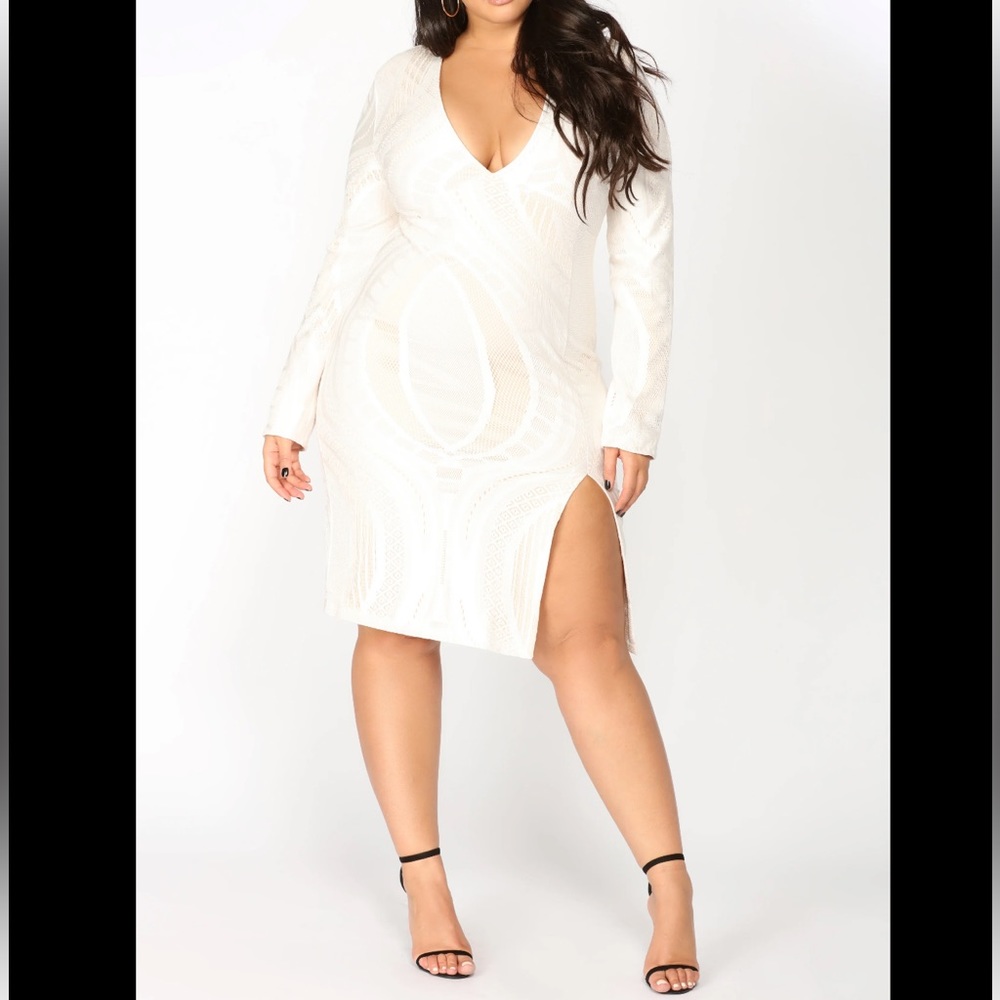 NWT Fashion Nova Texture Me Up Dress